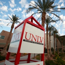 University of Las Vegas, Nevada Sign